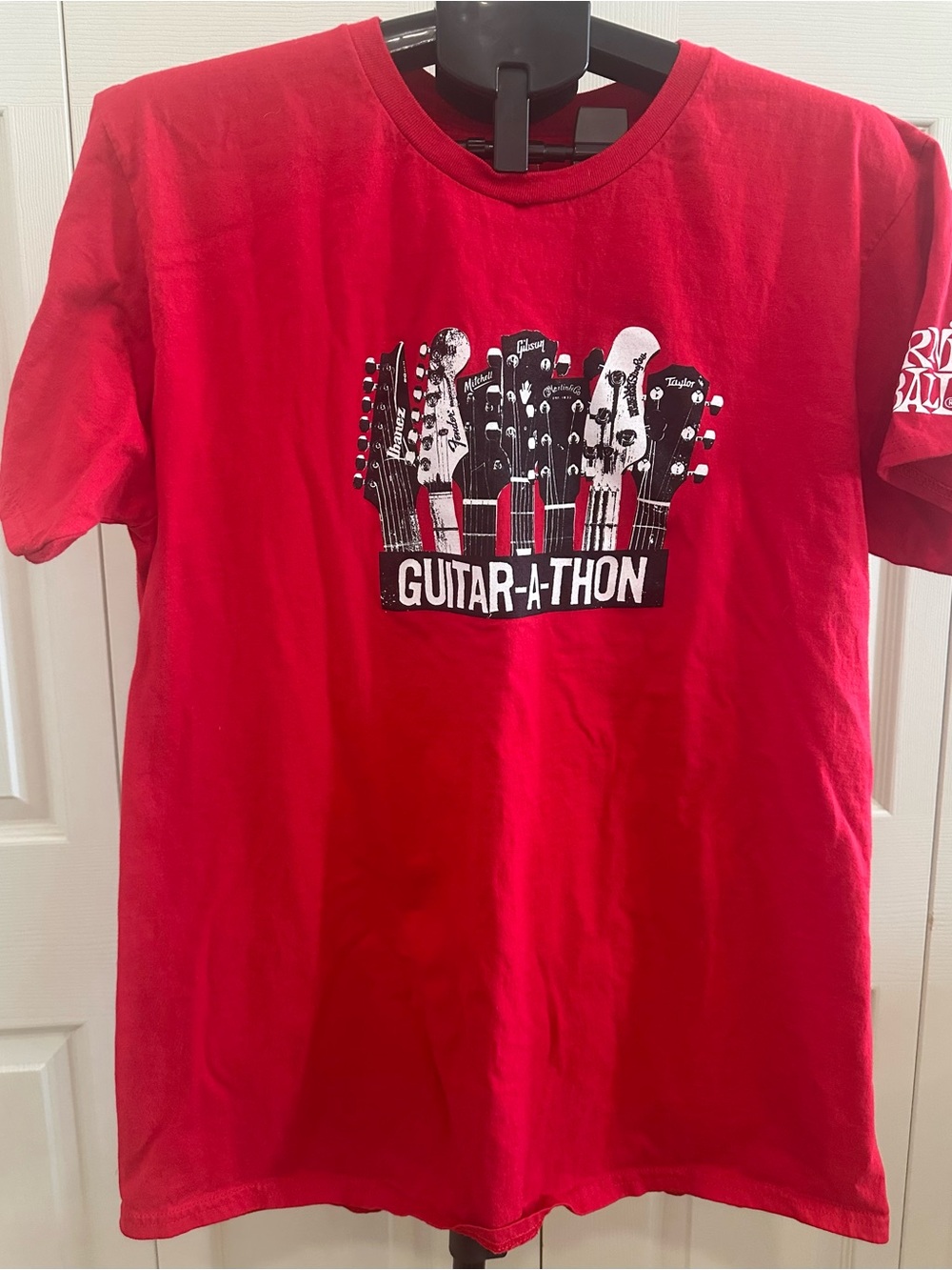 Guitar Center Guitar-A-Thon Promo Shirt - Bright Red Men’s XL
